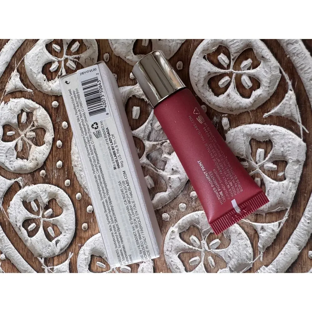 Haus Labs by Lady Gaga Hy-Power Pigment Paint Burgundy Shimmer 0.25 oz